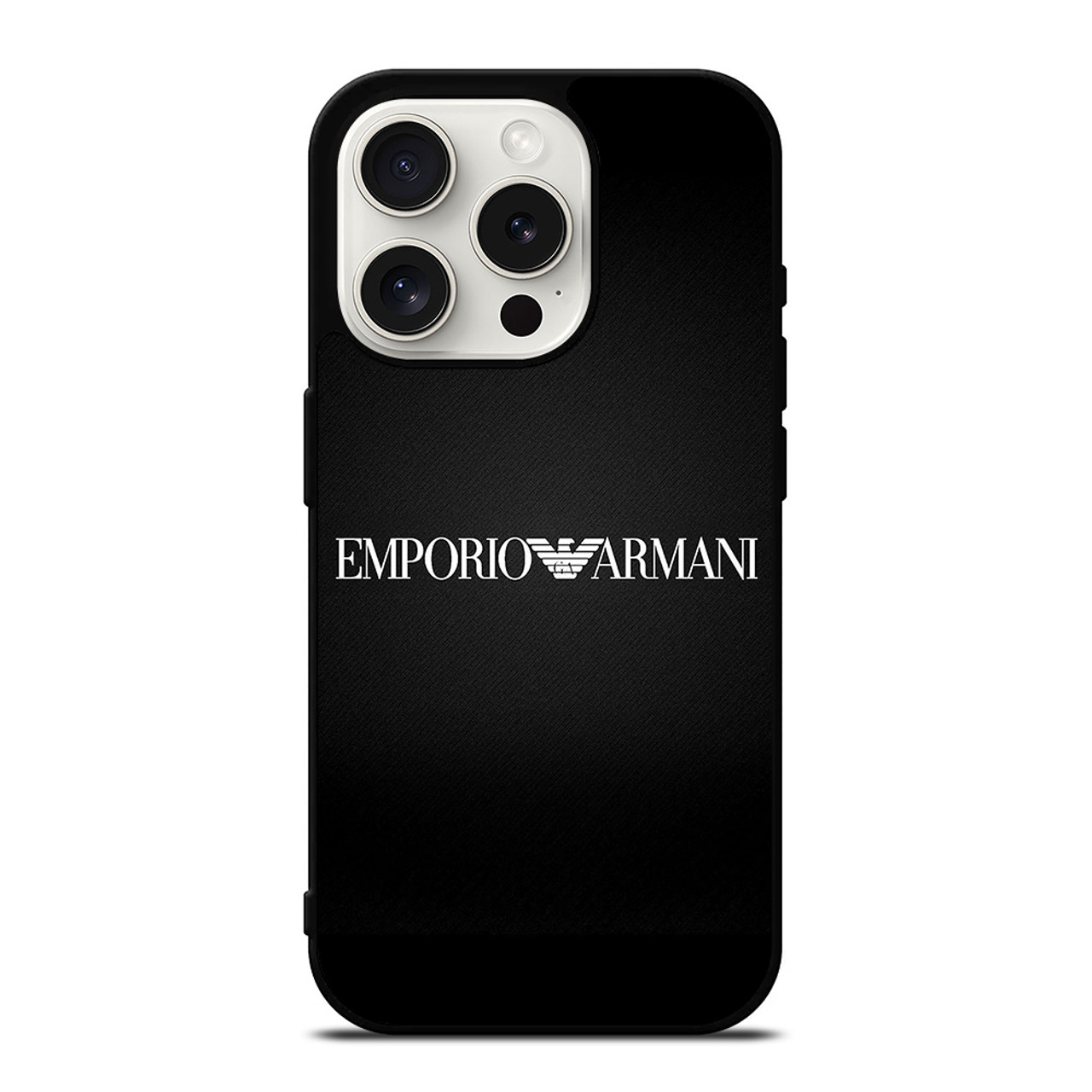 EMPORIO ARMANI LOGO iPhone 15 Pro Case